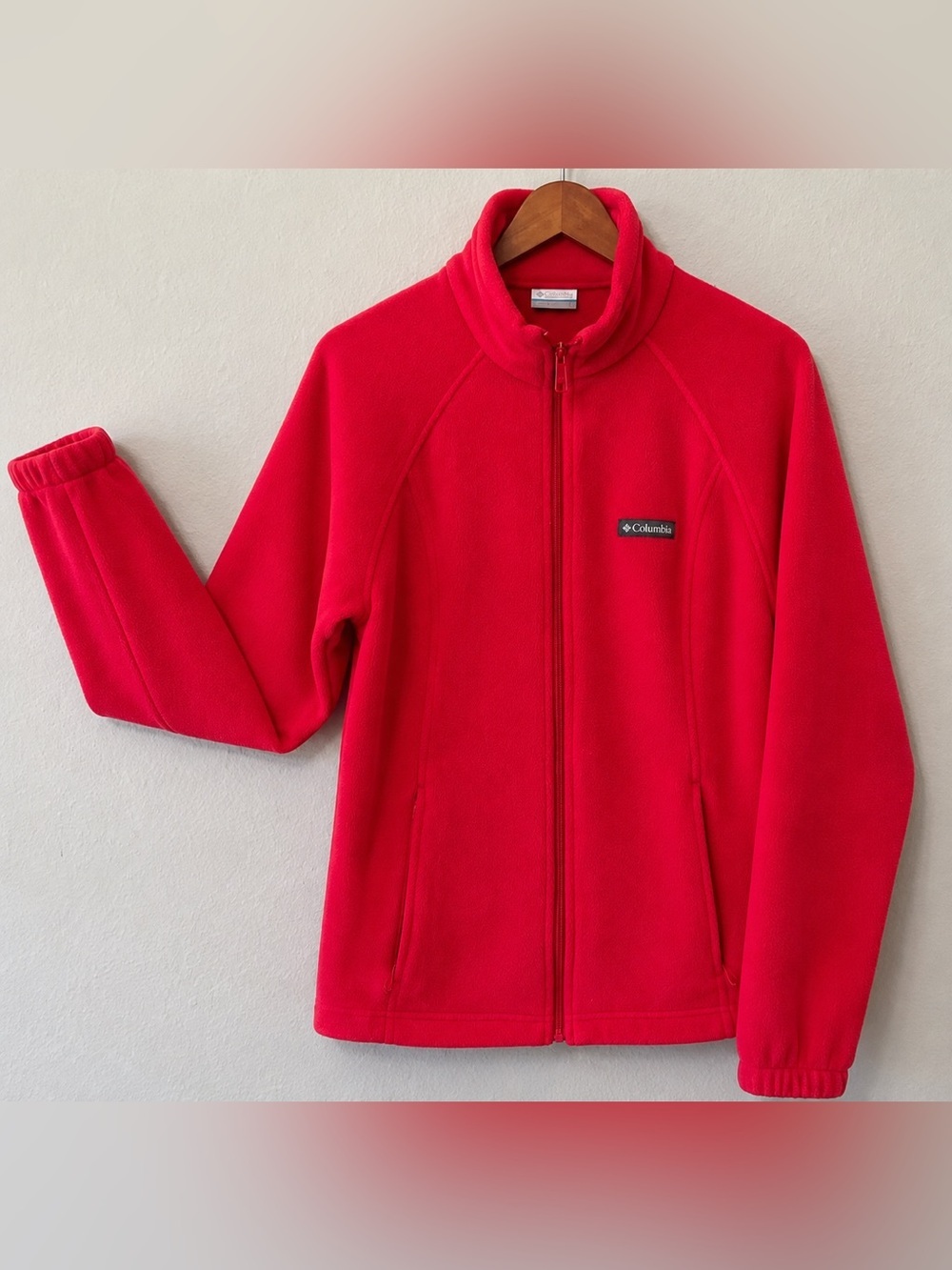 Columbia Sportswear Women Full Zip Fleece Jacket SZ LG EUC